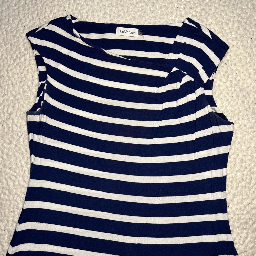 Calvin Klein Striped Dress
